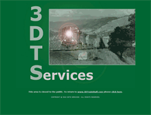 Tablet Screenshot of 3dts-services.com